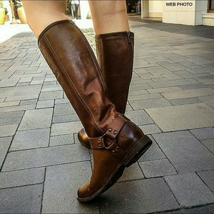 FRYE Phillip Harness Tall Boots